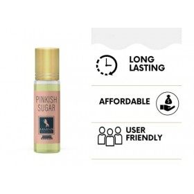 Huile de parfum inspirée des sucres roses pour femme dans un flacon Roll-on de 6 ml. Opulence arabique.