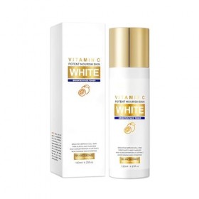 Lotion Tonique Vitamin C Éclaircissante Et Raffermissante, Illumine Le Teint Et Estompe Les Taches Sombres, Revitalise Et Uni