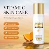 Lotion Tonique Vitamin C Éclaircissante Et Raffermissante, Illumine Le Teint Et Estompe Les Taches Sombres, Revitalise Et Uni