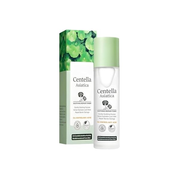 Lotion Tonique À La Centella Asiatica Pour Une Peau Claire Et Radieuse, Aide À Réduire Les Rougeurs Et LInconfort Cutané, So