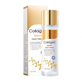 Lotion Tonique Anti-Âge Au Collagène Hydratante, Hydratation Profonde Et Nutrition Intensive, Atténue Visiblement Les Rides E