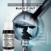 Garnier SkinActive Black Skin Routine Kit de soin du visage avec 5 masques noirs, tonique micellaire et sérum AHA BHA pour un