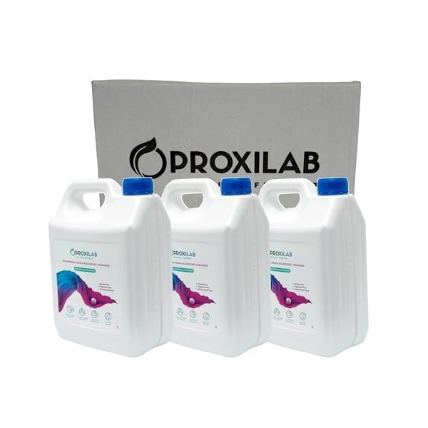 Proxilab 3 × 3L - Solution Cosmétique à lAcide Hypochloreux | Sans Alcool ni Parfum | Pour le Soin de la Peau, des Outils et
