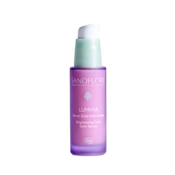 Sanoflore Duo LUMINA Éclat Anti‑Taches – Sérum Visage 30ml + Lotion Aqua 50ml – Anti-Taches Brunes & Acné – Bio & Vegan – Réd...