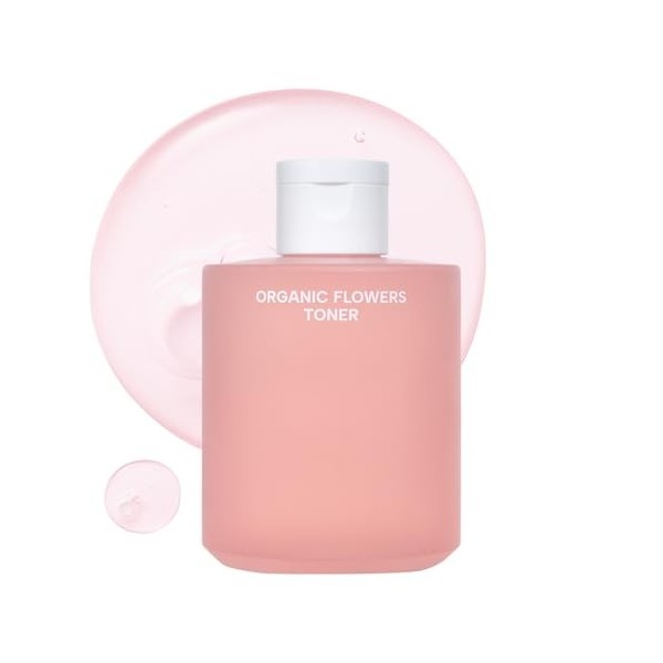 Whamisa Organic Flowers Toner Deep Rich - Korean Skin Care Une hydratation supplémentaire et une meilleure texture de la peau