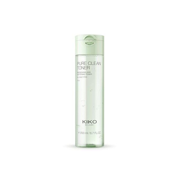 KIKO Milano Pure Clean Toner Mini, Lotion Tonique Hydratante Et Adoucissante Au Format Mini Lotions Toniques