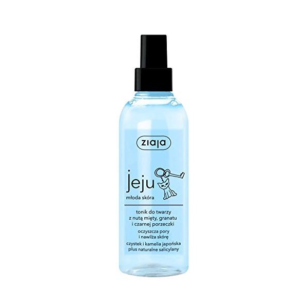 Ziaja Jeju line pâte à points noirs Lotions Toniques