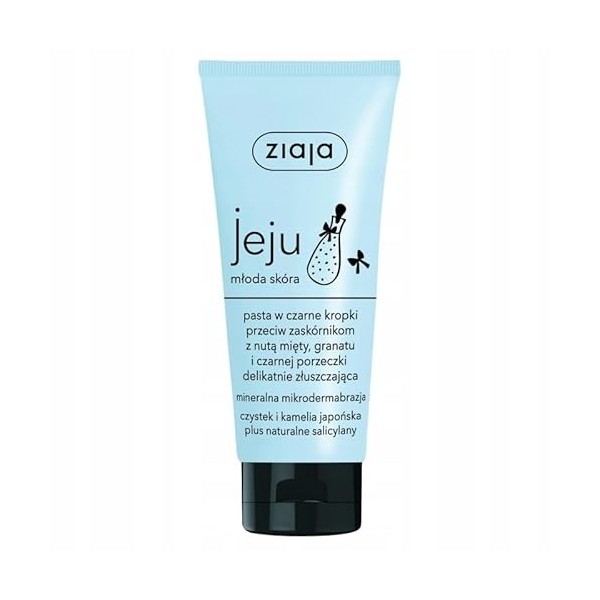 Ziaja Jeju line pâte à points noirs Lotions Toniques