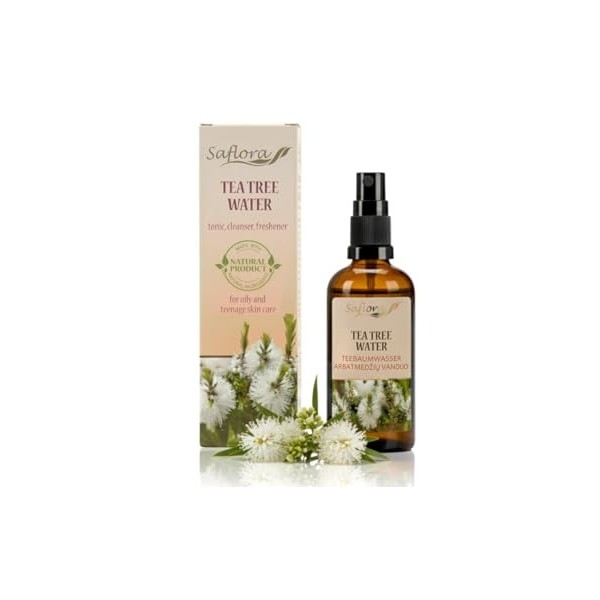 Melaleuca Alternifolia Eau de thé hydrolat 100 ml Tonique naturel pour le visage