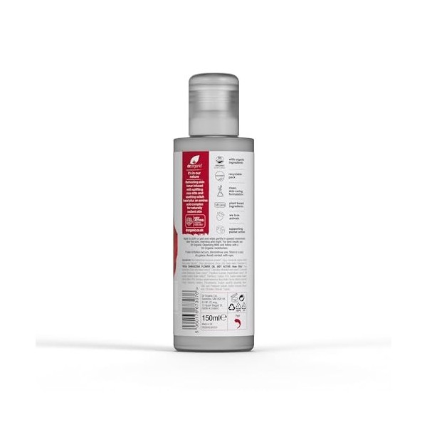 Dr. Organic Lotion Tonique à la Rose Bio, 150 ml