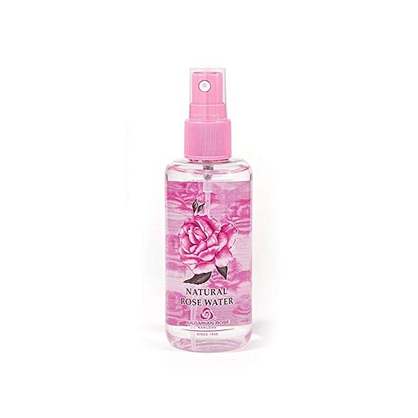 Eau de Rose"Bulgarian Rose Signature" – 100% naturelle- Vitamines B, C et E – Antibactérienne- Anti-âge – Tout type de peaux-