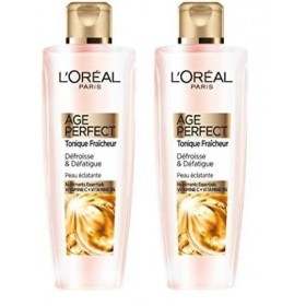 LOréal Paris - Lotion Tonique Fraîcheur - Défroissante, Défatiguante & Fortifiante - Pour une Peau Rafraîchie & Douce - Enri