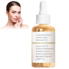Glycolic Acid 7 % Toning Resurfacing Solution tonifiante 100 ml Toner glycolique, solution pour les imperfections et lacné, 