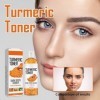 Tkekruh Toner Turmeric 2PC Turmeric Toner au Curcuma 100ml Tonique Exfoliant pour le Visage Turmeric Dark Spot Corrector Seru