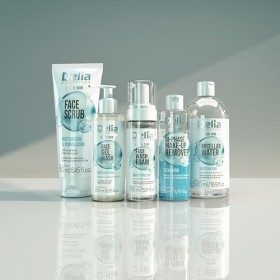 Delia Cosmetics - Clean Skin - Démaquillant biphasé visage et contour des yeux - Pour tous types de peau - Élimine le maquill