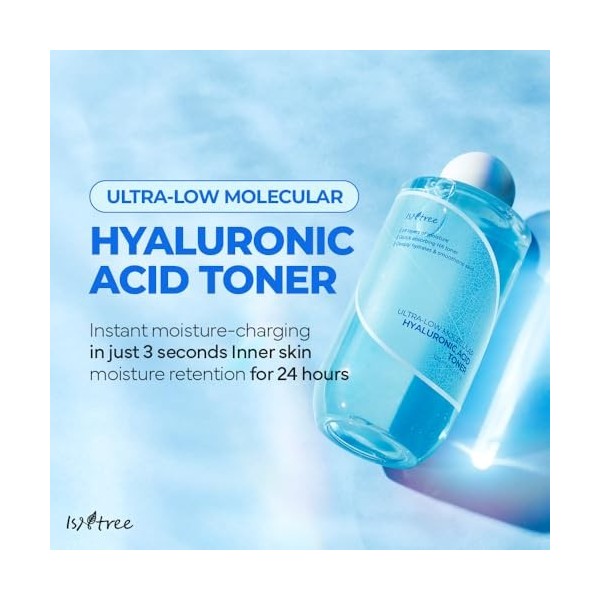 ISNTREE Ultra-Low Molecular Hyaluronic Acid Toner 300 ml 