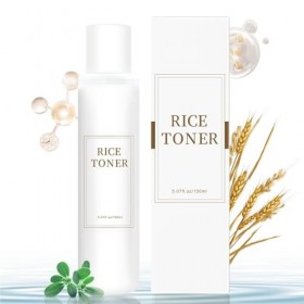 Rice Toner, Toner Visage Korean, Korean Skincare Toner visage, Lotion Tonique Visage Toner Riz, Raffermissant, Hydratant, Non