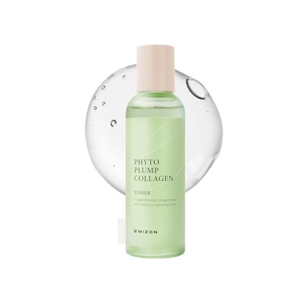 [MIZON] PHYTO PLUMP COLLAGEN TONER 150ml Soin Coréen - Lotion pour le visage anti-âge - Collagène végétale - Rééquilibre & 