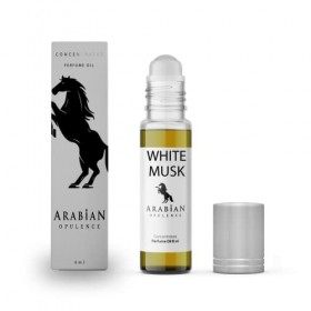 Huile de parfum Musc mixte dans un flacon Roll-on de 6 ml Opulence orientale.