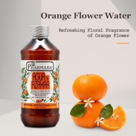 Agua De Azahar 227 g. Pharmark Lot de 3 flacons deau pour fleur doranger