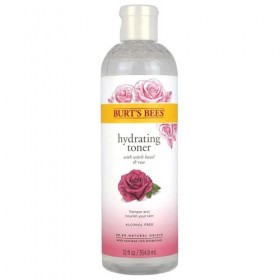 Toner calmant Burts Bees - Hamamélis et rose pour toner unisexe 12 oz Lotions Toniques