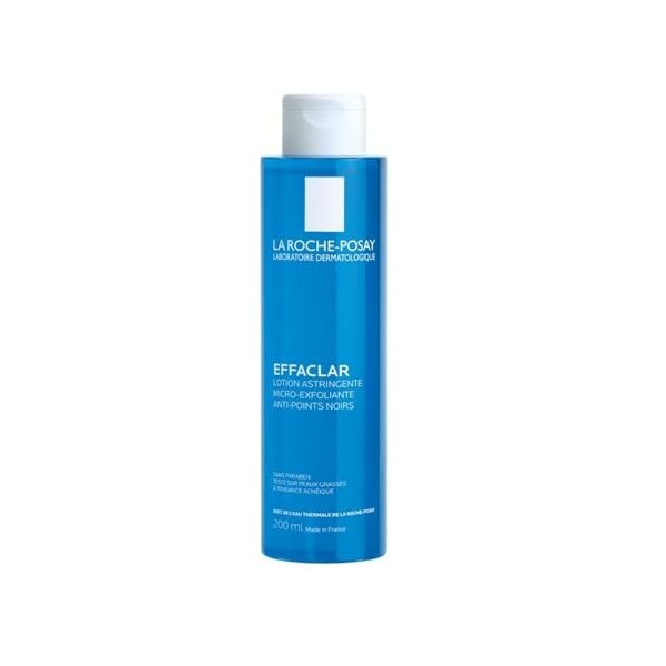 La Roche-Posay - Effaclar - Lotion visage Astringente Micro-Exfoliante - Enrichie en Acide Salicylique et LHA - Resserre les ...
