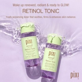 Pixi Beauty Retinol Tonic | Lotion Tonique Visage Lissant et Raffermissant aux Peptides | Stimule la Production de Collagène ...