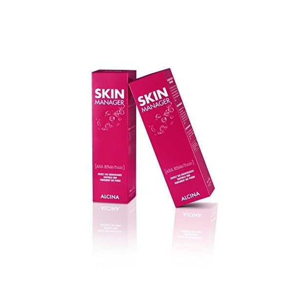 Tónico de efecto AHA Skin Manager de Alcina Lotions Toniques