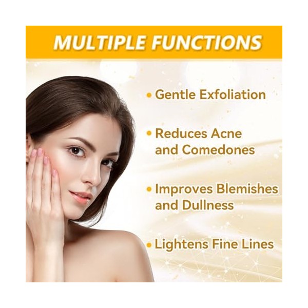 AstraVox Toner Visage à lAcide Glycolique 7%, Exfoliant à lAcide Glycolique, Rétrécit Les Pores, Élimine lAcné, Contrôle L