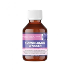 Eau de bleuet bio - 250 ml - Centaurea Cyanus Flower Water - Hydrolat naturel sans alcool - Pour le visage, le contour des ye...