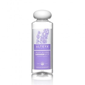 Alteya Organic eau de lavande 250ml - Certifiée 100% organique USDA, Pure bio naturelle, Eau de fleurs distillée à la vapeur 