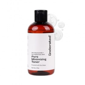 Underated Balancing Face Toner with Witch Hazel & Niacinamide | Refreshing & Lightweight Formula for Daily Use | Suitable for