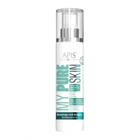 Apis My Pure Skin Tonique normalisant pour le visage, 150 ml, aux extraits végétaux, purifie et rafraîchit, régule le sébum, 