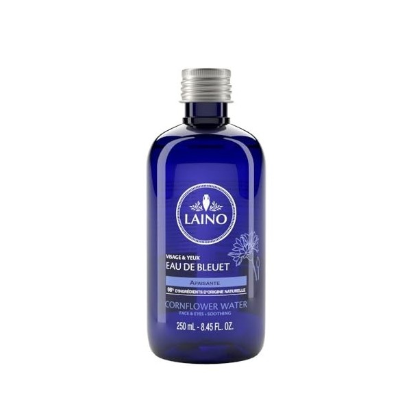Laino Eau De Bleuet Apaise & Tonifie Visage et Yeux 250ml Lotions Toniques