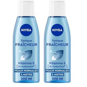 NIVEA - Tonique Fraîcheur - Nettoyant Visage - Elimine Les Impuretés & Tonifie La Peau - Rafraîchit & Hydrate - Fleur De Lotu...