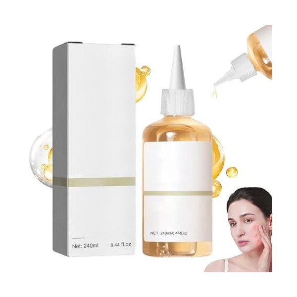 240ML Acide Glycolique 7%, Acide Glycolique 7% Toning Solution, Convient à Tous les Types de Peau, Tonique Hydratant, Tonique