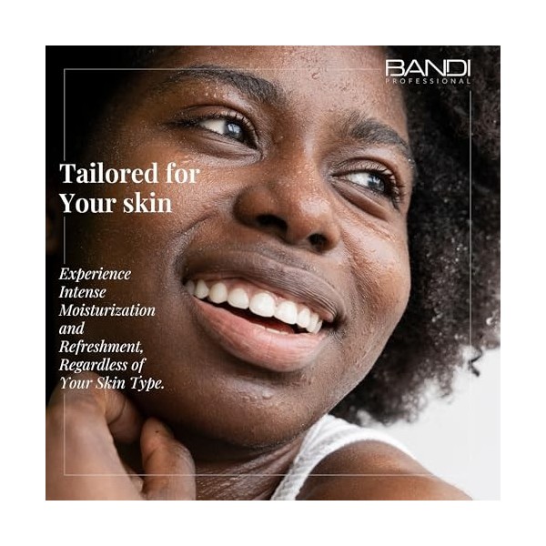 Bandi Toner Hydratant Visage Marine au Panthenol et Hamamélis Nettoyant Visage Soin Visage Routine Skincare Visage Toner Hydr...