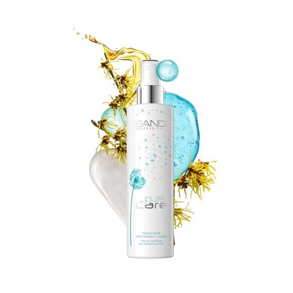 Bandi Toner Hydratant Visage Marine au Panthenol et Hamamélis Nettoyant Visage Soin Visage Routine Skincare Visage Toner Hydr...