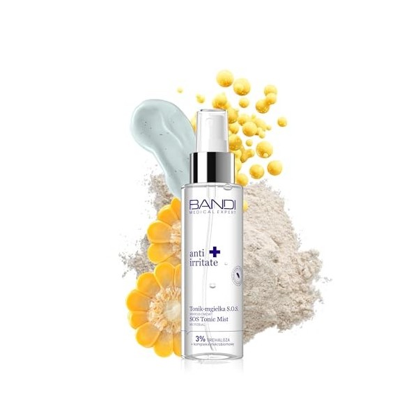 Bandi Toner Hydratant Visage Marine au Panthenol et Hamamélis Nettoyant Visage Soin Visage Routine Skincare Visage Toner Hydr...