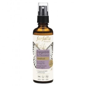 Farfalla Eau végétale bio à la fleur doranger - Purifiante et nourrissante - Certifiée NaTrue - 75 ml