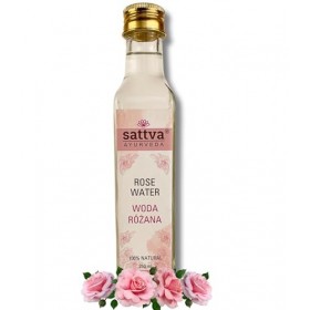 Sattva Natural Rose Water for Face Tonique pour le visage - Tonique pour le visage pour peaux à imperfections - Hydrolat natu