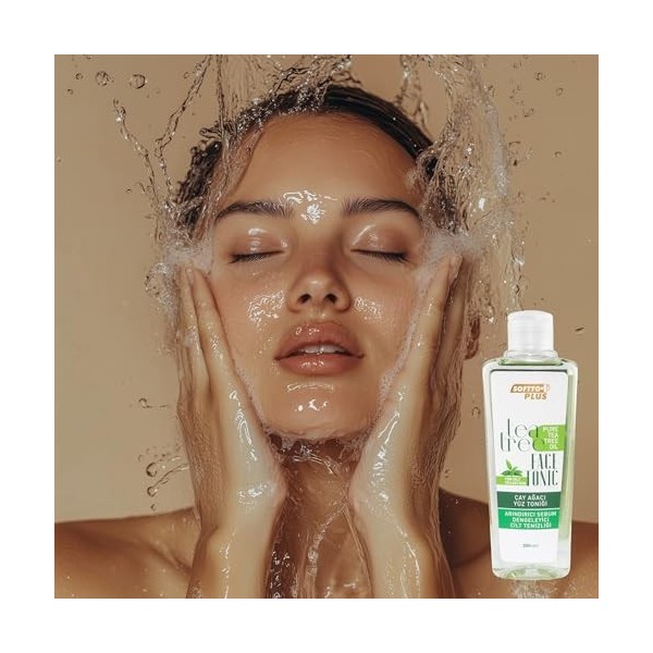 SOFTTO+PLUS Tonique à lhuile darbre à thé 200 ml