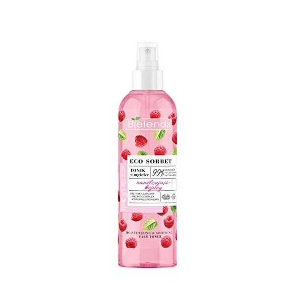 Bielenda Eco Sorbet Tonique dans la brume, 200 ml