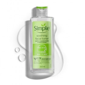 Simple Kind to Skin Tonique apaisante pour le visage 200 ml