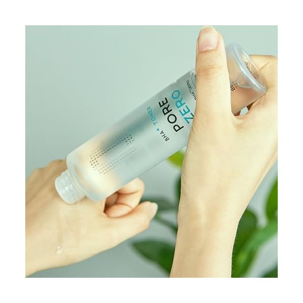 BE THE SKIN BHA+ Pore Zero Toner 5,07 fl oz / 150 ml | Toner facial pour le soin des pores et la peau acnéique aux propriétés