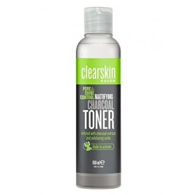 Avon Clearskin & Shine Control Toner matifiant au charbon 100 ml