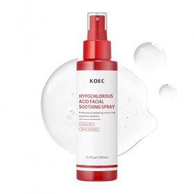 Spray dacide hypochloreux, spray dacide hypochloreux, HOCl pour le visage, hydratant pour les peaux sensibles 100 ml