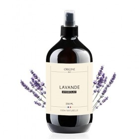Origine Bio - Hydrolat de Lavande 250 ml - Eau Florale Lavande Vraie fine Spray Cheveux Visage Acné Marque Française