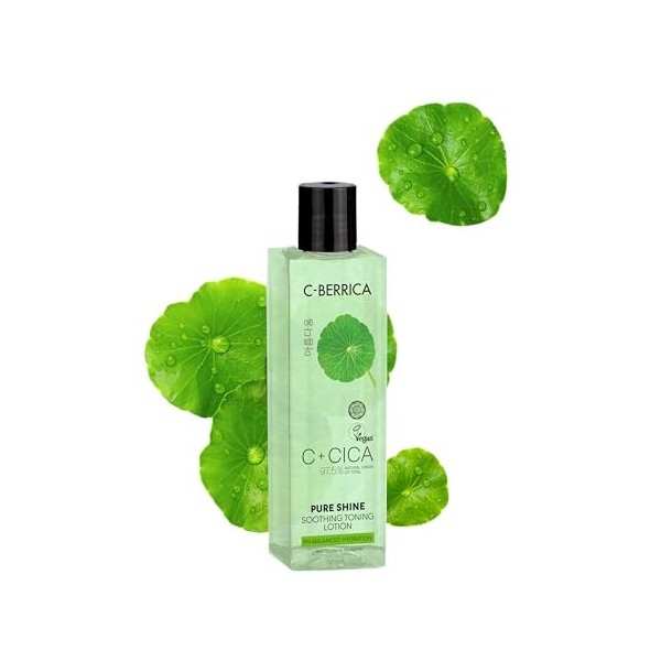Natura Siberica CICA C-BERRICA Pure Shine Lotion tonifiante pH équilibrée Hydratation 150 ml