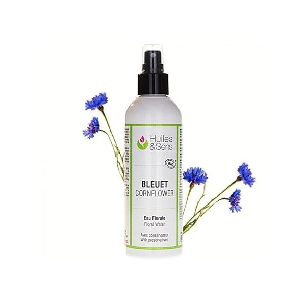 Huiles & Sens - hydrolat bleuet biologique - 100 ml